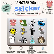 Sb Store Renkli Sticker Notebook Tablet Etiketi Model 14