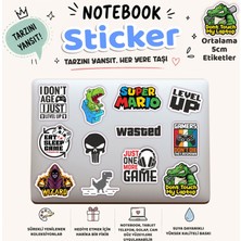 Sb Store Gamer Oyuncu Temalı Sticker Notebook Tablet Etiketi Model 11