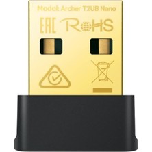 Tp-Link Archer T2UB Nano 600 Mbps Kablosuz + Bluetooth USB Adaptör AC600