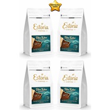 Estoria Coffee Guatemala Filtre Kahve 1kg ( 1000g)(4x250g) | %100 Arabica | Kakao Notaları | Dengeli İçim | Öğütülmüş
