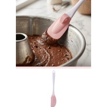Silicolife SL28 Pembe Renk Küçük Spatula