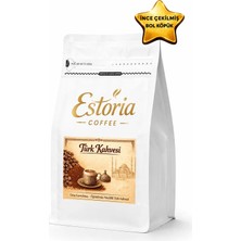 Estoria Coffee Türk Kahvesi 250g | Geleneksel Lezzet | Bol Köpüklü | Orta Kavrum | Öğütülmüş