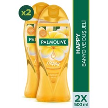 Palmolive Feel Happy 2'li Duş Jeli 500 ml