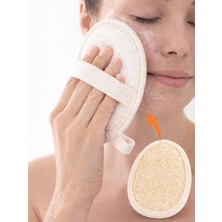 Beylini Kabak Yüz Eldiven Lifi Peeling Cilt Temizleme Banyo Duş Kesesi Ölü Deri Karşıtı Tüm Ciltler Için
