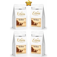 Estoria Coffee Türk Kahvesi 1kg ( 1000g)(4x250g)| Geleneksel Lezzet | Bol Köpüklü | Orta Kavrum | Öğütülmüş