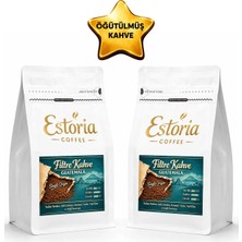 Estoria Coffee Guatemala Filtre Kahve 500g ( 2x250g) | %100 Arabica | Kakao Notaları | Dengeli İçim | Öğütülmüş