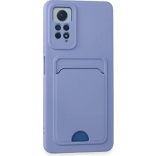 Feedback Newface Xiaomi Redmi Note 11 Pro Kılıf Kelvin Kartvizitli Silikon - Lila