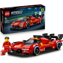 LEGO® Speed Champions Ferrari 499P 77261 - 9 Yaş ve Üzeri için Gerçekçi Detaylar İçeren Yaratıcı Oyuncak Yapım Seti (329 Parça)