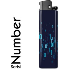 Bar-Pack Number Serisi Tasarım Çakmak Binary Kod Tasarım Çakmak
