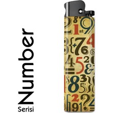Bar-Pack Number Serisi Tasarım Çakmak Vintage Eskitilmiş Tasarım