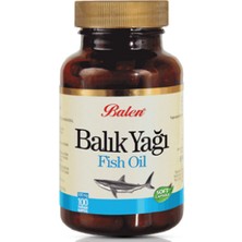 Balen Omega 3 Balık Yağı Yumuşak Kapsül 650 Mg* 100