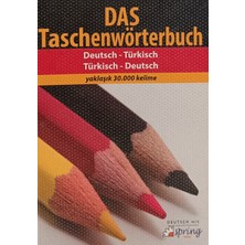 Kişisel Yayınlar Das Taschenwörterbuch - Deutsch - Türkisch Türkisch - Deutsch - Yaklaşık 30.000 Kelime - 2.el Kitap