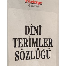 Kişisel Yayınlar Dini Terimler Sözlüğü Cild: 1 2 Takım - 2.el Kitap