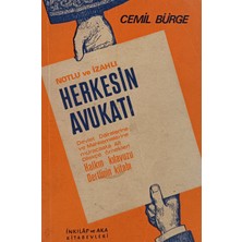 Kişisel Yayınlar Herkesin Avukatı - Cemil Bürge - 2.el Kitap