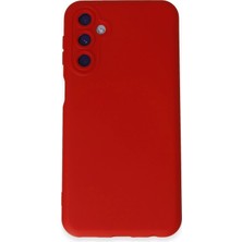 Nemere Mey Ithalat®  Samsung Galaxy M14 5g Kılıf Nano Içi Kadife Silikon - Kırmızı