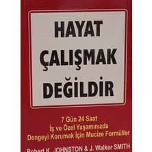 Kişisel Yayınlar Hayat Çalışmak Değildir - Robert K. Johnston & J. Walker Smith - 2.el Kitap