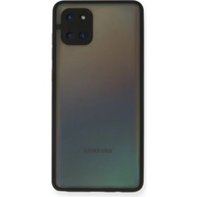 Nemere Mey Ithalat®  Samsung Galaxy A81 / Note 10 Lite Kılıf Montreal Silikon Kapak - Siyah
