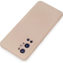 Nemere Mey Ithalat®  One Plus 9 Pro Kılıf Nano Içi Kadife Silikon - Pudra
