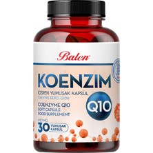 Balen KOENZİM Q10 İÇEREN YUMUŞAK KAPSÜL 650 MG*30