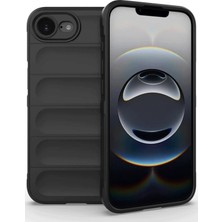 Nemere Mey Ithalat®  iPhone 16E Kılıf Optimum Silikon - Siyah
