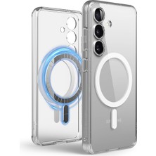 Elago Galaxy S25 Manyetik Silikon Kılıf – Magsafe Uyumlu Premium Polikarbonat Şeffaf