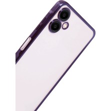 Nemere Mey Ithalat®  Samsung Galaxy A07 4g  Lensli Silikon - Mor