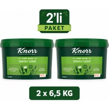 Knorr Chef Base Fs Sebzeli Çeşni 6,5 kg x 2 Adet - Profesyonel Sebze Çeşnisi
