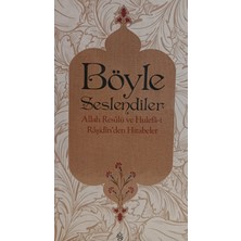Kişisel Yayınlar Böyle Seslendiler - - - 2.el Kitap