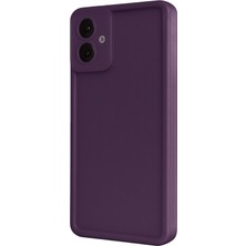 Nemere Mey Ithalat®  Samsung Galaxy A07 4g Viera Silikon - Mürdüm