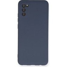 Nemere Mey Ithalat®  Samsung Galaxy A03S Kılıf Nano Içi Kadife Silikon - Gri