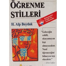 Kişisel Yayınlar Öğrenme Stilleri - H. Alp Boydak - 2.el Kitap