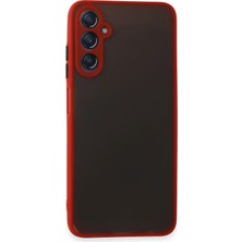 Nemere Mey Ithalat®  Samsung Galaxy A05S Kılıf Montreal Silikon Kapak - Kırmızı