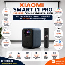 Xiaomi Smart L1 Pro 400 Lümen Full Hd Wi-Fi Projeksiyon Cihazı