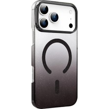 Nemere Mey Ithalat®   iPhone 17 Pro Glossy Magsafe Kapak - Siyah