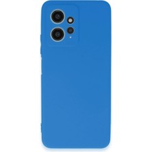 Nemere Mey Ithalat®   Redmi Note 12 4g Kılıf First Silikon - Mavi