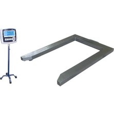 Dikomsan U Tipi Baskül 3000 kg Kapasite LCD Ekranlı RCW-U 120 x 109 Modeli