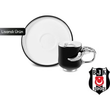 Karaca x Beşiktaş Lisanslı 2 Kişilik Kahve Fincan Takımı 90 ml