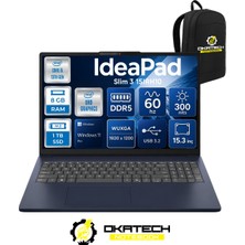 Lenovo Ideapad Slim 3 15IRH10 I5-13420H 8 GB 1 Tb SSD UHD Graphics 15.3" Wuxga WİN11PRO  Notebook 83K10062TROKA03