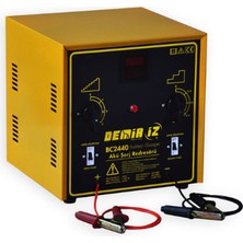 Demiriz Bc 2440 - 24 Volt - 40 Amper Manuel Akü Sarj Redresörü ( Dijital Volt + Akım Göstergeli )