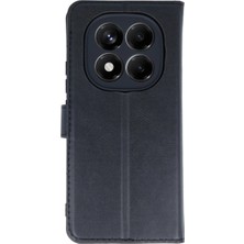Uravas Store Xiaomi Redmi Note 14 Pro 5g Kılıf Trend S Plus Kapaklı Kılıf - Siyah