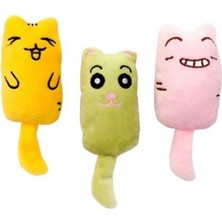 Uzun Kuyruklu Peluş Kedi Oyuncağı 14 cm
