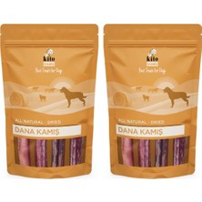 Kito Dana Kamış Çiğnemelik Köpek Ödül MAMASI%100 Doğal, Glutensiz, Organik 100 gr (2 Paketi)