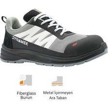 Mekap Pro Dynamek Windy Dmk-52 S1PS Sr E A Cı Fo Ps Gri Fiberglass Burun Kevlar Ara Taban Iş Ayakkabısı