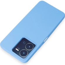 Uravas Store Mey Ithalat®  Vivo Y35 Kılıf First Silikon - Mavi