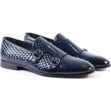 Tuna Hakiki Deri Bordo Loafer Erkek Ayakkabı - K307