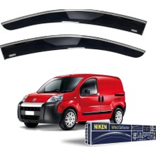Carmind Fiat Fiorino Uyumlu Krom Çıtalı Cam Rüzgarlığı 2008- (2 Li)