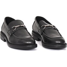 Tuna Hakiki Deri Eva Taban Toka Detaylı Loafer Erkek Ayakkabı - 4163