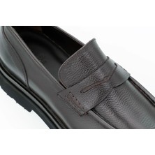 Tuna Hakiki Floter Deri Eva Taban Loafer Model Erkek Ayakkabı - E3424