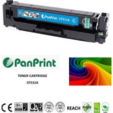 PanPrint Hp Color Laserjet Pro Mfp M181 Mavi Muadil Toner (CF531A)