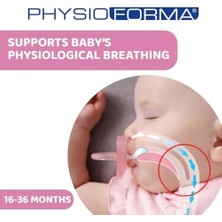 Physioforma Silikon Emzik (16-36 Ay, 2'li), Pembe